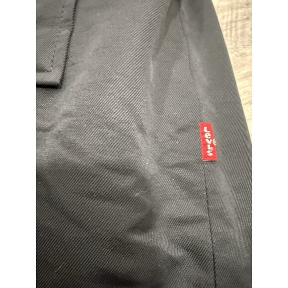 Levi's Women's Parka Jacket Size XL Faux Fur Hooded Black Coat - Picture 11 of 14